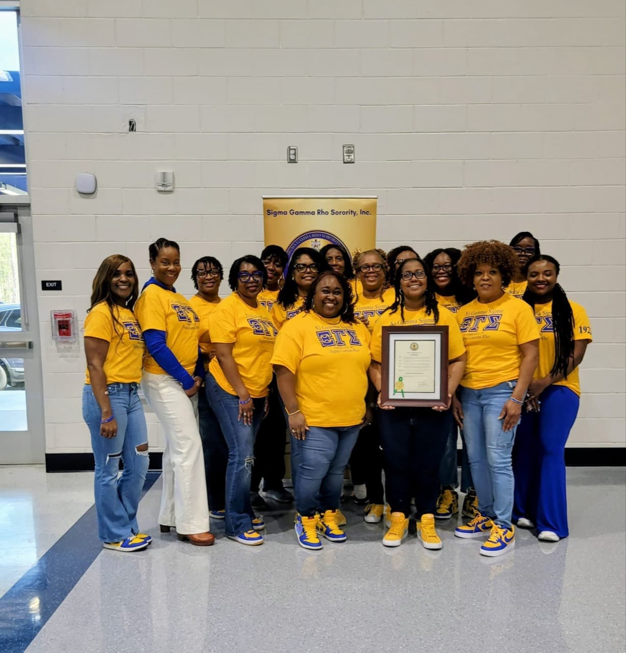 Xi Gamma Sigma chapter at Youth Symposium