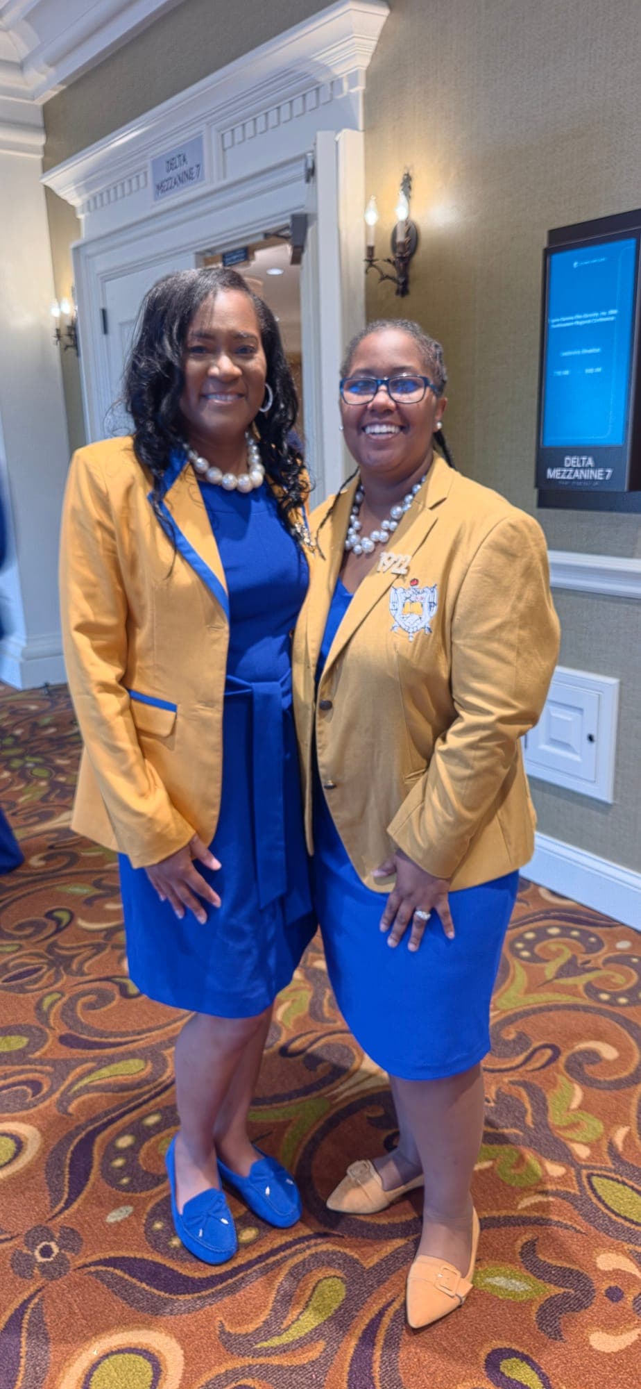 Xi Gamma Sigma chapter leadership at Regional Conference